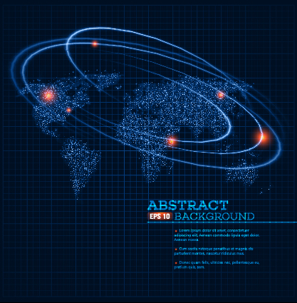 Piste univers planète vecteur fond univers planète piste   