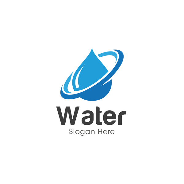 Vector Wasserlogo-Design 02 Wasser logo   