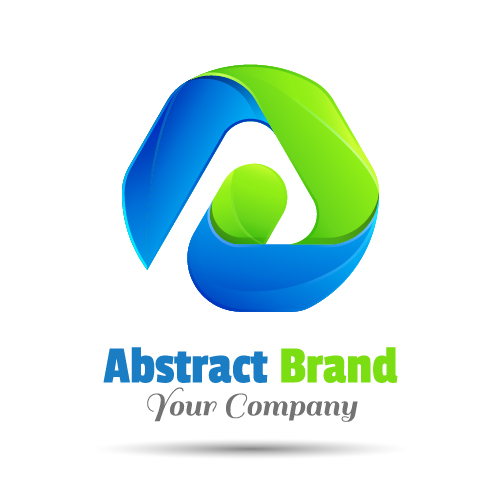 アブストラクトブランドロゴデザインベクター 抽象的 ロゴ ブランド   