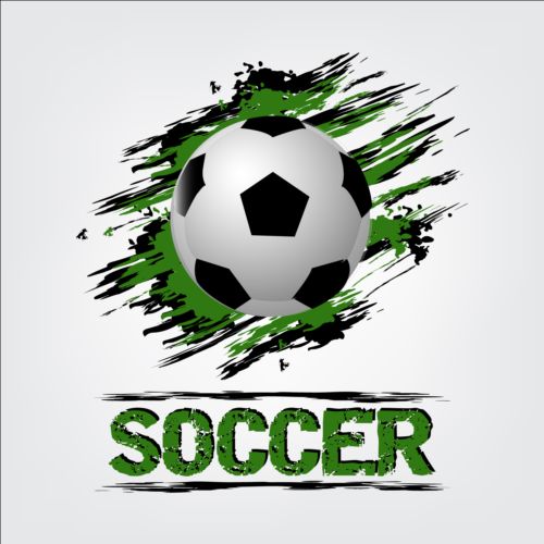 Abstrait fond de conception de football vecteur 03 Soccer fond Abstrait   