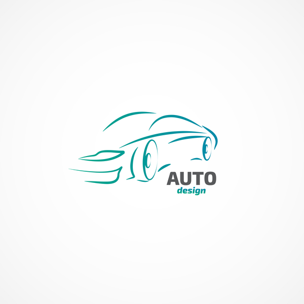 Auto Logo Design Vektor logo auto   