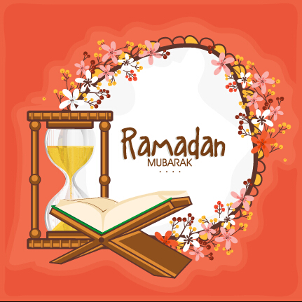 Fond Ramadan Mubarak vector design Set 03 ramadan Mubarak fond   