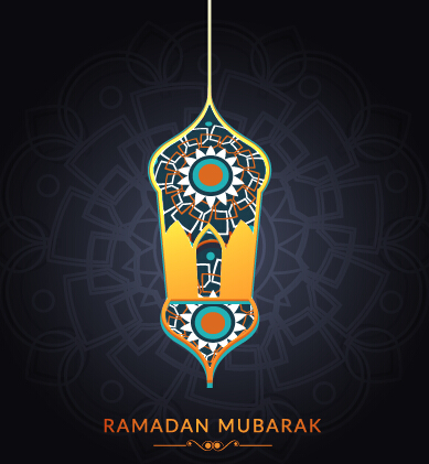 Fond Ramadan Mubarak conception vectorielle ensemble 15 ramadan Mubarak fond   