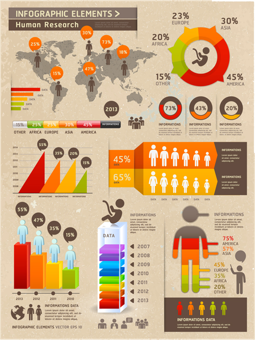 Business Infographic design créatif 3808 infographie design creative business   