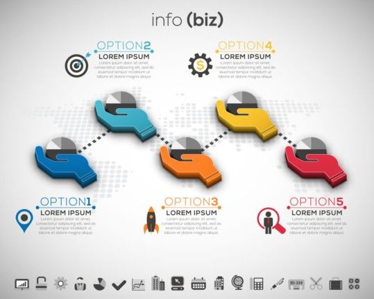Business Infographic design créatif 4409 infographie creative business   