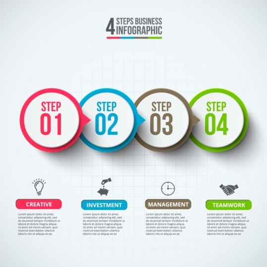 Business Infographic design créatif 4467 infographie creative business   