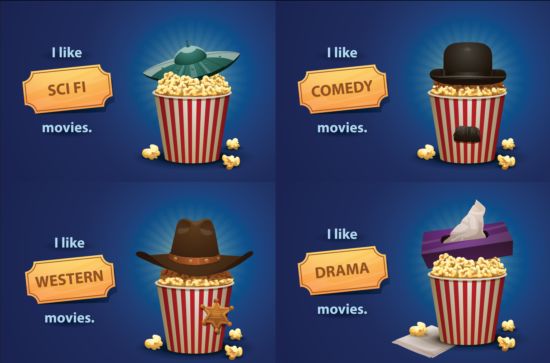 Kino und Popcorn-Eimer vektorisch Hintergrund 11 popcorn Kino Hintergrund Eimer   