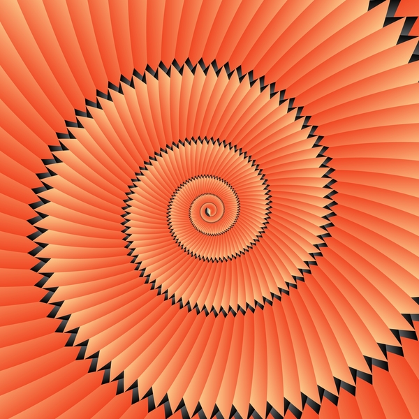 Infini spirale abstrait papier fond vecteur 04 spirale papier infini Abstrait   