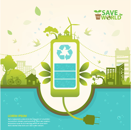 Speichern Sie Welt Eco Infografiken Vorlage Vektor 01 Welt retten Wasser Speichern schablone Infografik   