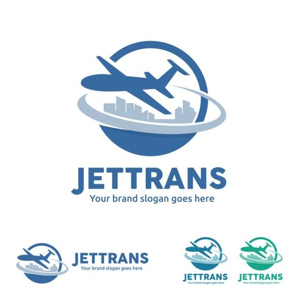 jettrans ロゴデザインベクトル ロゴ jettrans   