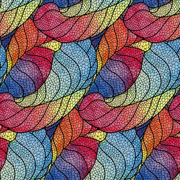 Abstrakte Fische Mustervektor Muster Fischwaage abstract   