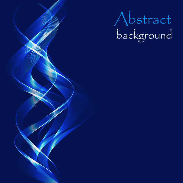 青の背景ベクトルを持つ青の抽象的な波線 青 波状 抽象的   