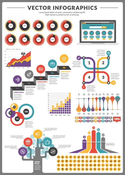 Business Infographic design créatif 2426 infographie creative business   