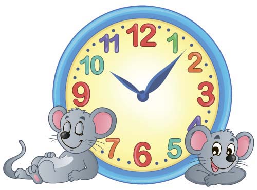 漫画の時計赤ちゃんデザインベクター05 赤ちゃん 漫画 時計 デザイン   