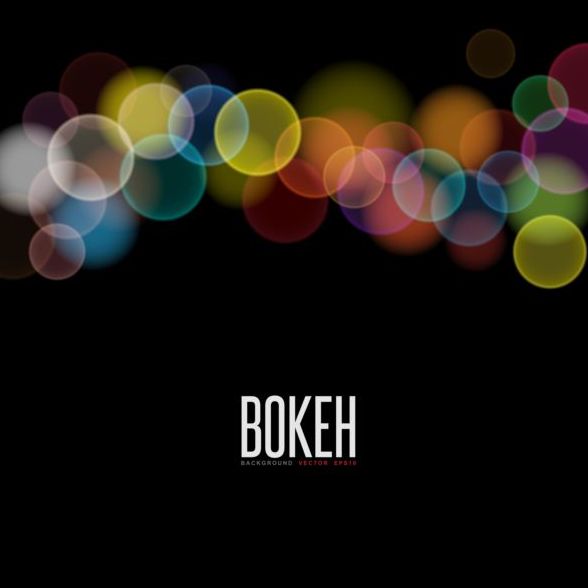 Rêve bokeh fond vecteur EPS 01 rêve bokeh   