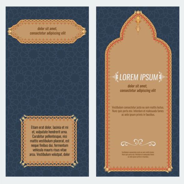 Broschüre und Flyer im islamischen Stil Stil Islamist flyer cover Broschüre   