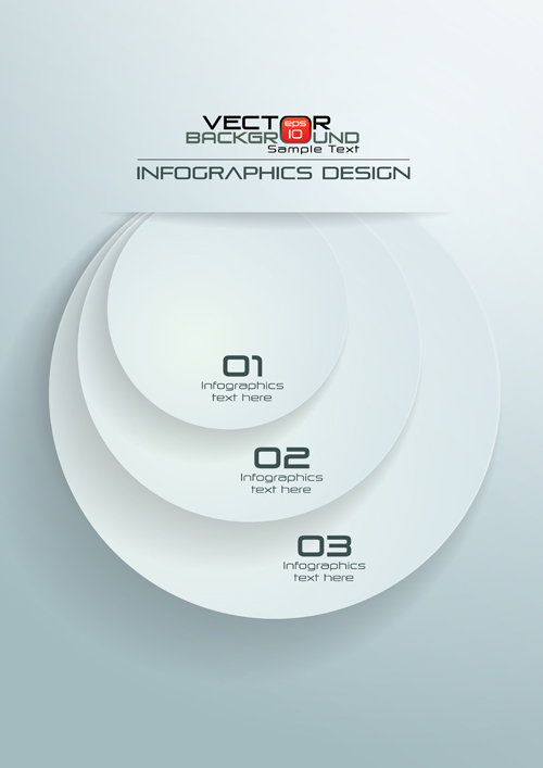 Papier Infografik weißes Vektordesign 02 weiß papier Infografik   