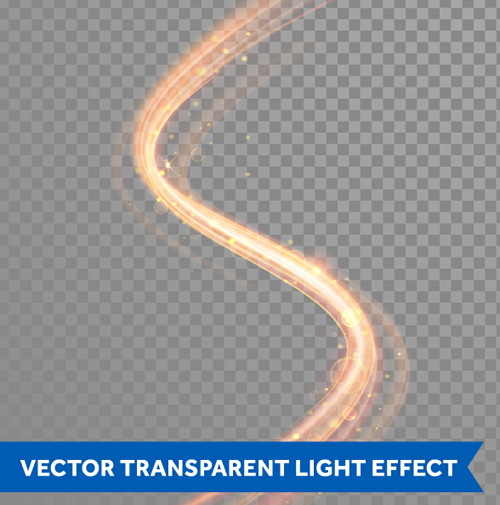 Transparente Lichteffekt-Illustration Set Vector 09 Wirkung transparent Licht illustration   