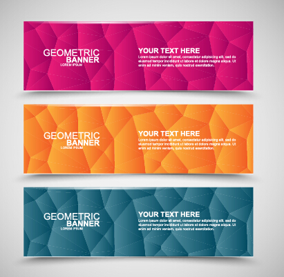 Vector Webbanner kreative Design-Grafik-Set 09 Kreativ banner   