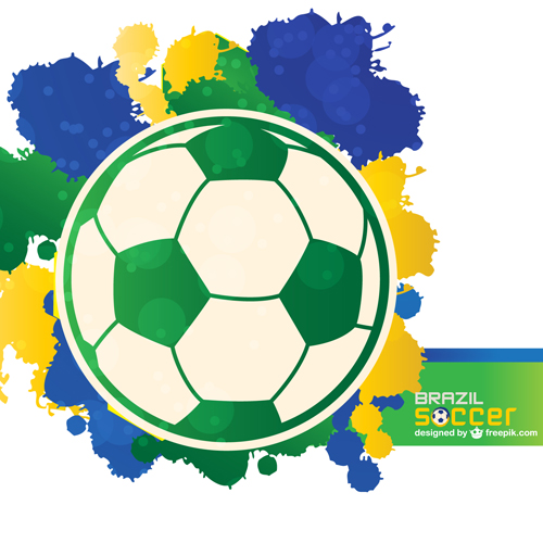 World Cup 2014 Brasiliens Plakatvektor 02 WM Welt poster Brasilien 2014   