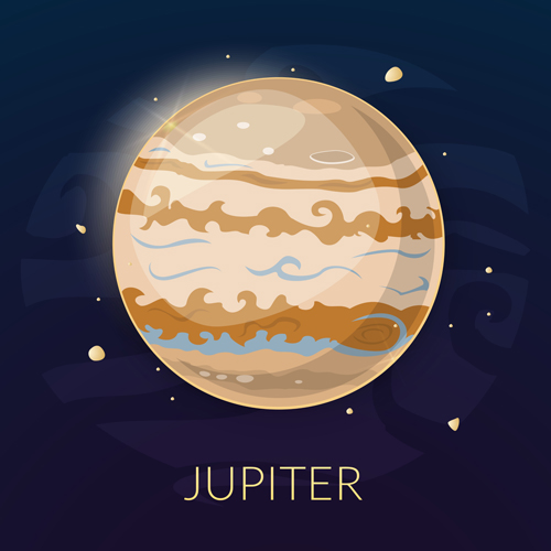 Jupiter vecteur Jupiter   
