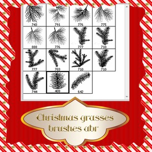 Weihnachtsgruselbrausch Weihnachten Pinsel photoshop grass   