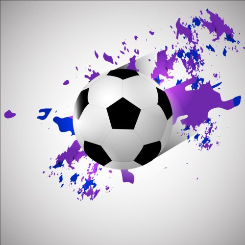 Abstrakte Fußball-Hintergrundgestaltung Vektor 02 Hintergrund Fußball abstract   