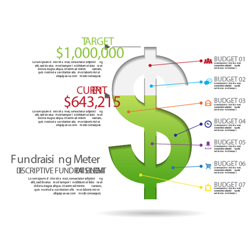 Geschäftsfinanzierung Infografiektor 02 Wirtschaft Infografik Finanzen   