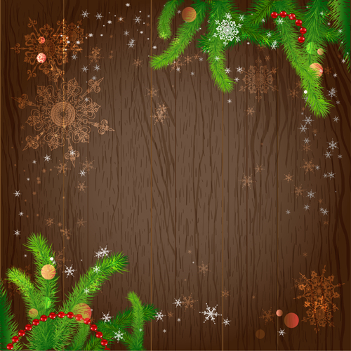 Décorations créatives de Noël avec le fond en bois 04 Noël en bois decorations decoration Créatif   