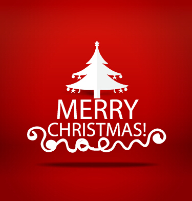 Élégant fond rouge 2015 Noël créatif vecteur 03 Noël fond rouge elegant Créatif 2015   