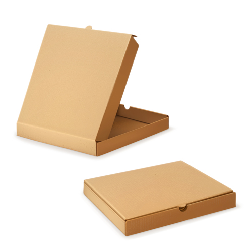 Pizza-Packboxen Vektor-Illustration Schachteln pizza Packung illustration   