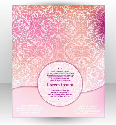 Stilvoller Cover-Broschrospektor abstrakt Design 10 stylish cover Broschüre abstract   
