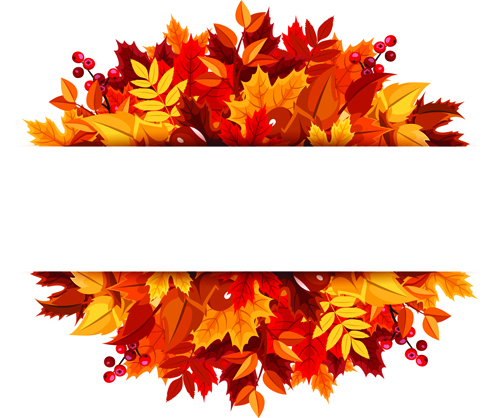 Schöne Herbstblätter Vektorhintergrund Grafiken 02 Urlaub Schön Hintergrund Herbstblätter Herbst   