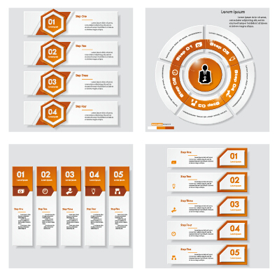 Business Infographic design créatif 3381 infographie creative business   