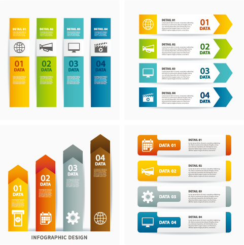 Business Infographic design créatif 3407 infographie creative business   