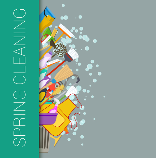 Kreative Federreinigung Vektorgraugen 03 Reinigung Kreativ Hintergrund Frühling   