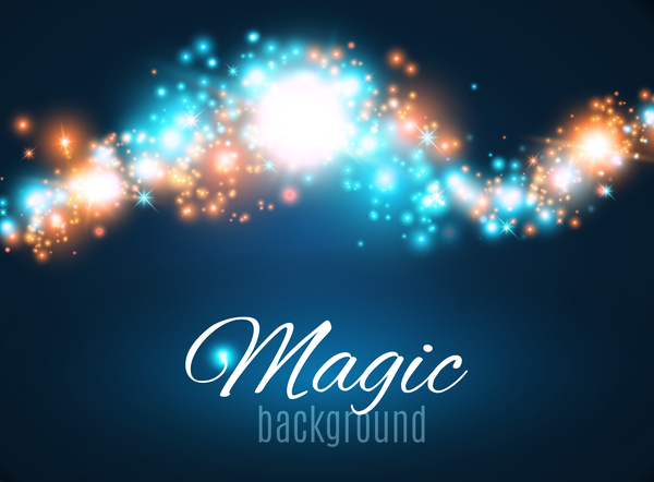 Magic Light Shine fond vecteur 02 magie lumière brillance   