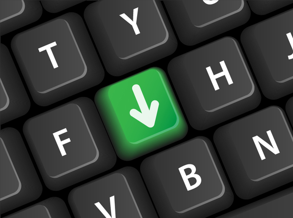 Online-Shopping mit Tastatur-Hintergrundvektoren 19 shopping online keyboard   