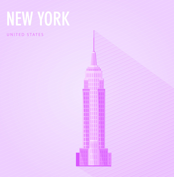 アメリカ合衆国ニューヨークモニュメントベクトル01 新しい 州 モニュメント ニューヨーク アメリカ   