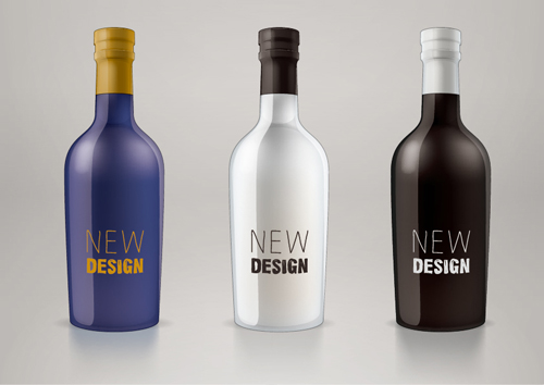 Vector Weinflasche Design Material Set 06 Wein material Flasche design   