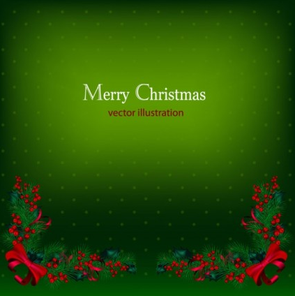 Grünstile Weihnachts-Hintergrundvektor Weihnachten grün   
