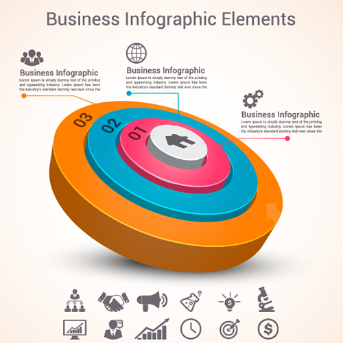 Business Infographic design créatif 4210 infographie creative business   