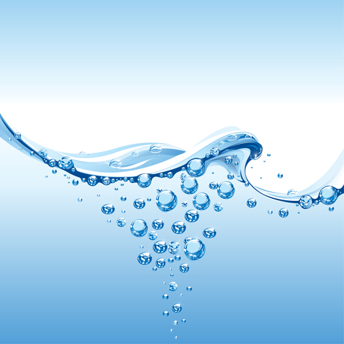 L’eau claire créative fond vecteur art 04 l’eau créative l’eau fond Créatif   
