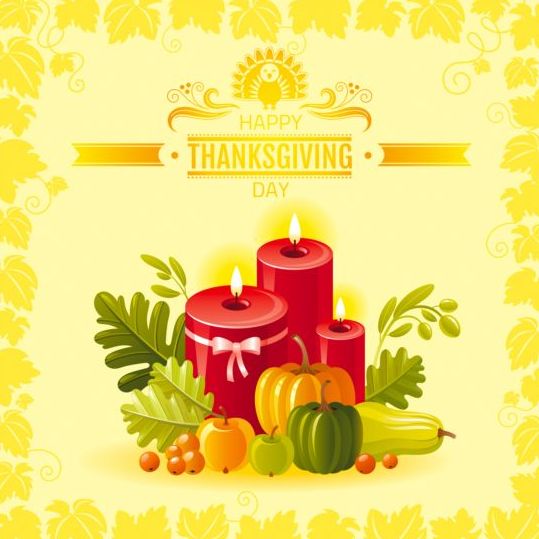 Happy Thanksgiving jour saisonnier cartes de voeux vecteur 13 thanksgiving salutations saisonnier heureux cartes   