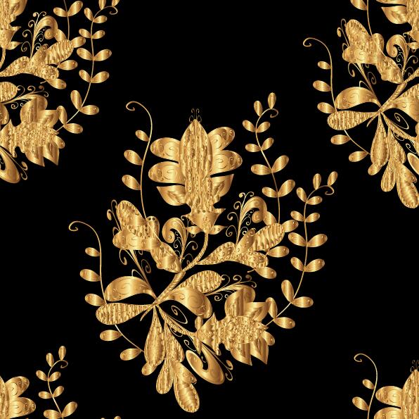 Ornamente goldene Luxus-Design-Vektoren 03 Ornamente Luxus golden   
