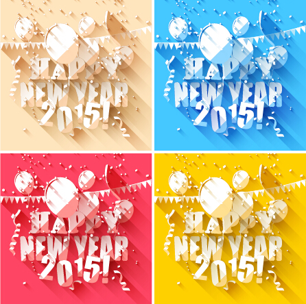 2015 Neujahr Papier weißes Hintergrunddesign papier Neujahr Hintergrund 2015   