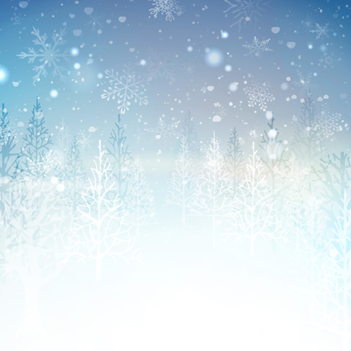 美しい雪片はクリスマス背景ベクトル01をぼかします 雪片 背景 美しい ぼかし クリスマス   