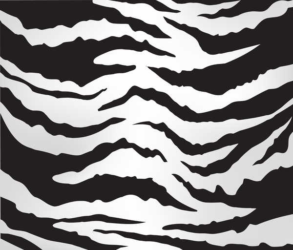 Schwarzes Zebramermuster-Vektordesign 02 zebra Schwarz Muster   