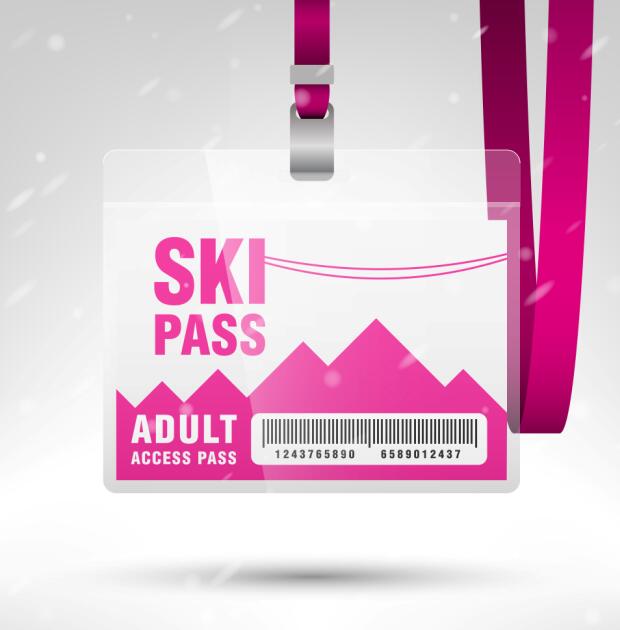 空のスキーアクセスパステンプレートベクトル05 空白 バス スキー アクセス   