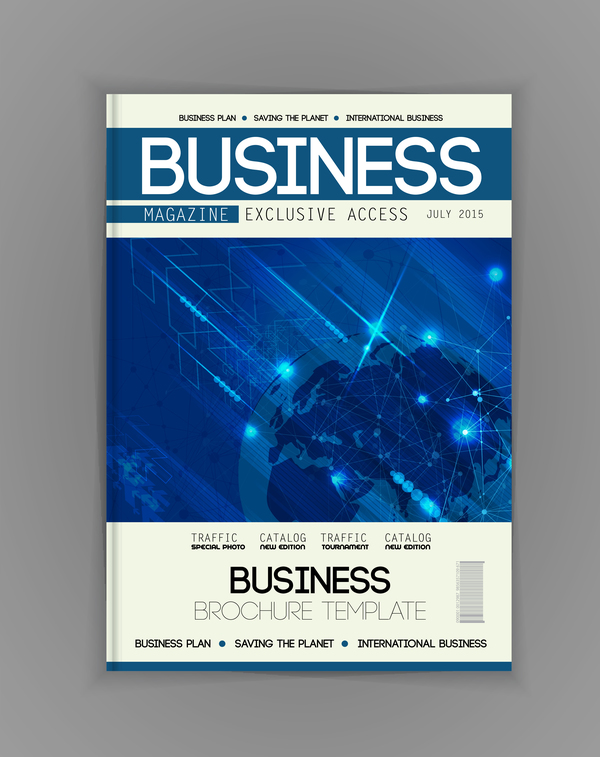 Geschäftsbroschüre Schablone Cover Design-Vektor 10 cover business Broschüre   